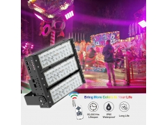 RGB Color - 150w outdoor LED Projector RGB remote LED flood lights